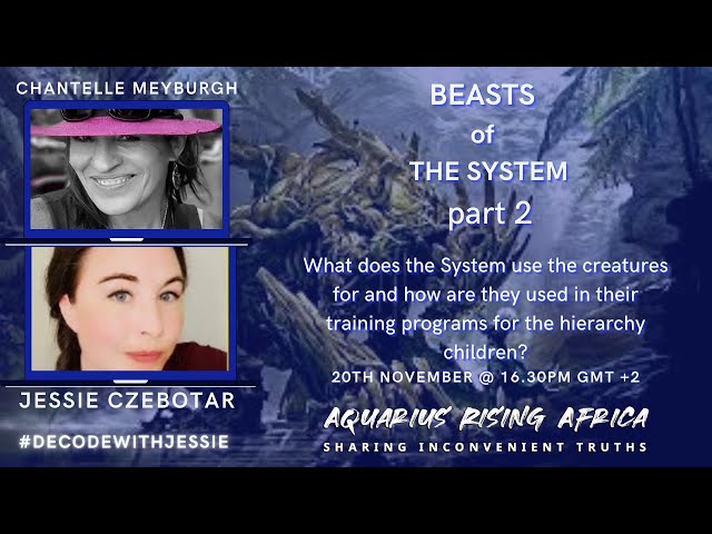 BEASTS OF THE SYSTEM - part 2 - with JESSIE CZEBOTAR