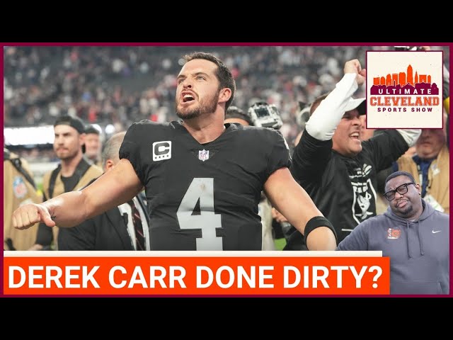 Aditi Kinkhabwala: Derek Carr would either play with the Raiders or just call it a career!