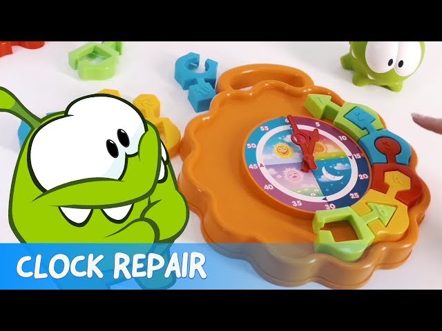 Clock Repair with Om Nom (Cut the Rope)