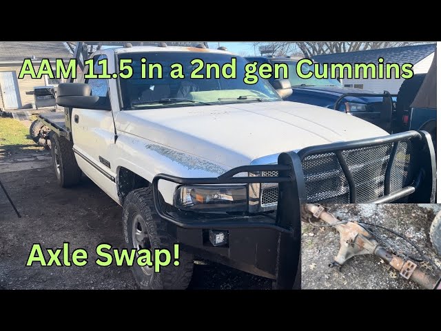 Axle Swap!!! Cummins Work Truck Upgrade!