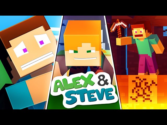 Alex and Steve Life: MOVIE 4 (Minecraft Animation)