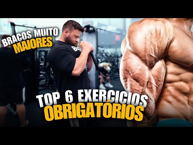 6 EXERCICIOS QUE VÃO MUDAR SEUS BRAÇOS! (O GUIA DEFINITIVO)