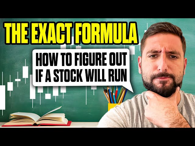 The EXACT Formula to Find Out If a Stock Is Going to Run | Sympathy Plays | Runners Explained*