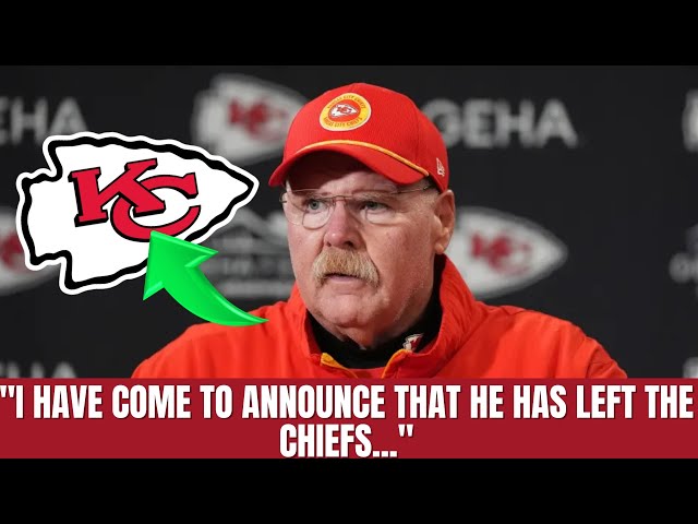 BREAKING NEWS! CHIEFS DISMISSES TEAM'S BIG STAR! LOOK AT THIS! CHIEFS NEWS