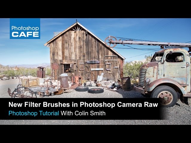 Filter brushes Adobe Camera Raw 9 Tutorial