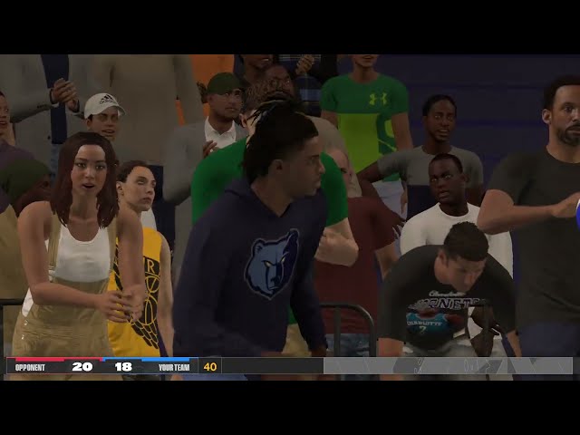 Morant-Jackson Jr 2V2 VS Edwards-Towns FullCourt NBA2K24 Blacktop