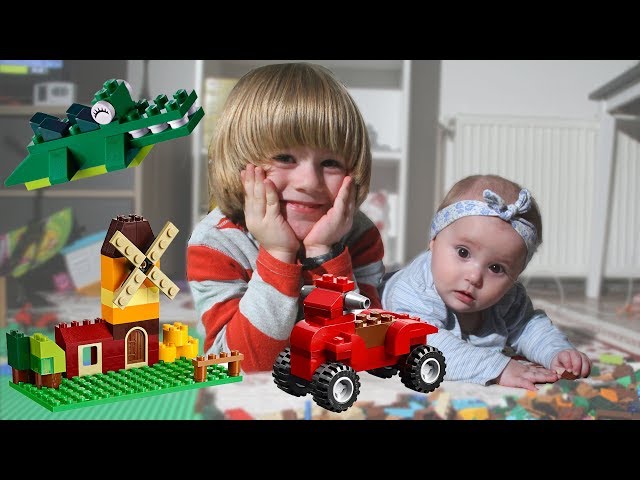 THOMAS AND FRIENDS from Lego with Gerti and Gloli