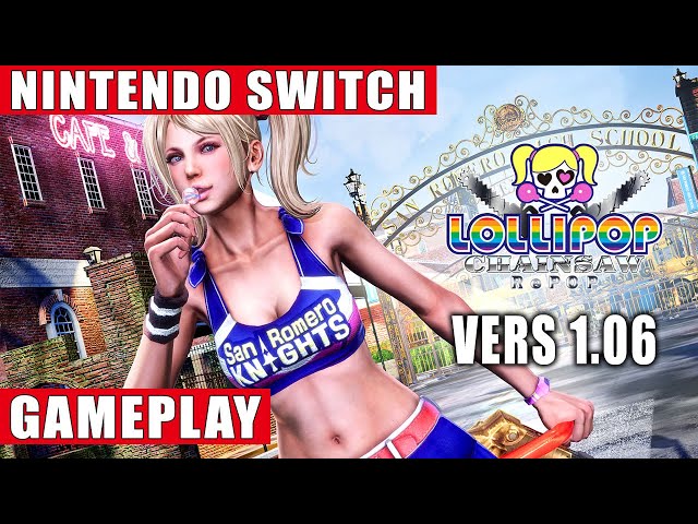 Lollipop Chainsaw RePOP Nintendo Switch Gameplay Version 1.06