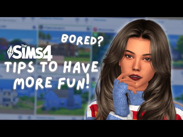 How To Make The Sims 4 More Fun! (BASE GAME)