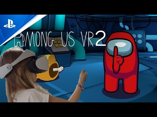 ИГРАЮ в Among Us  на VR2 .Виртуальная Реальность!