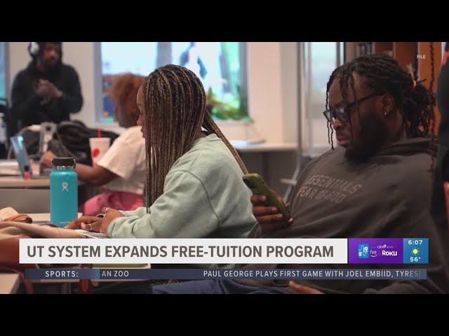 University of Texas System expands free tuition program