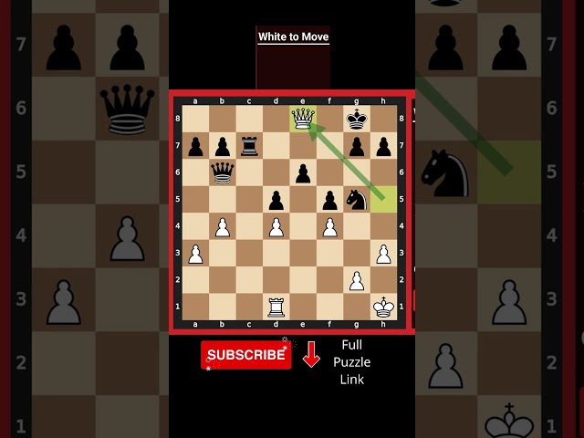 Chess Puzzle ↑ Full Video ↑