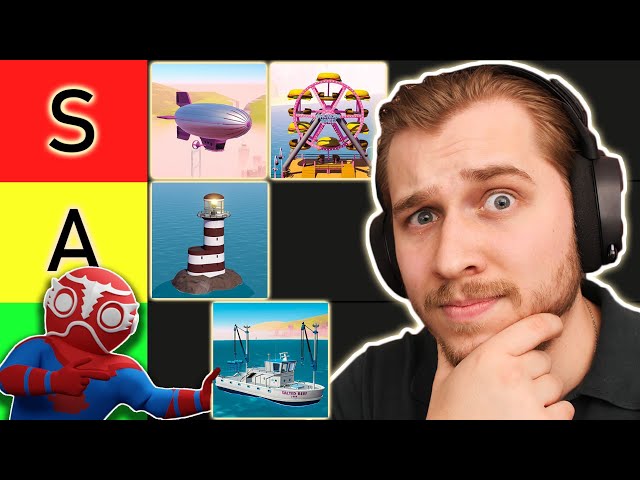 Ranking ALL Gang Beasts Maps!!!