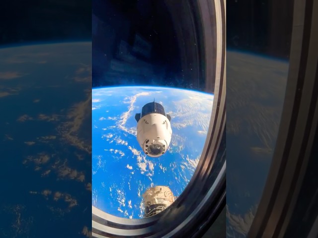 SpaceX Dragon Departs The ISS