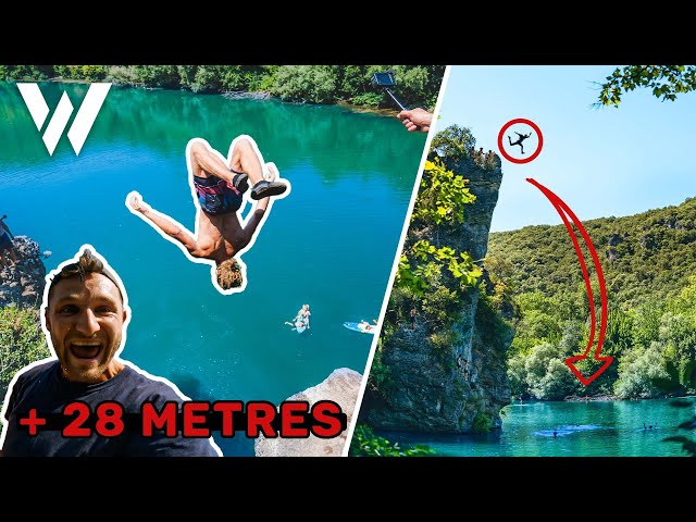 Le plus GROS PLAT de FRANCE | Gainer tour 2022 CLIFF DIVING