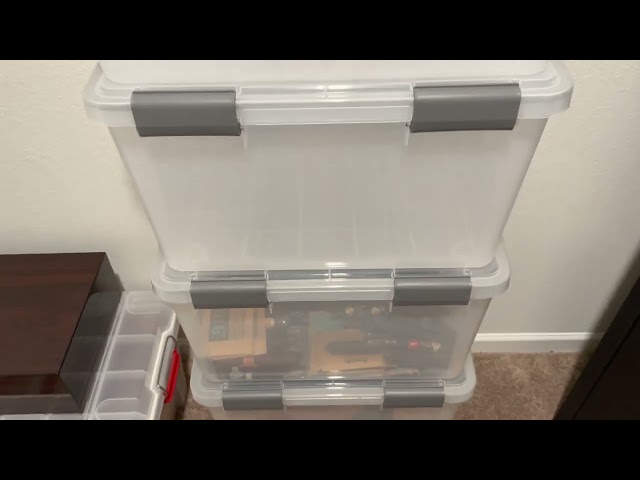 The new dry box/ humidor setup