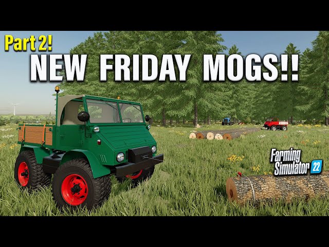 COOL NEW MOGS!! PART 2 of FRIDAY'S NEW MODS! (Review) Farming Simulator 22 | PS5 | 14th June 24.