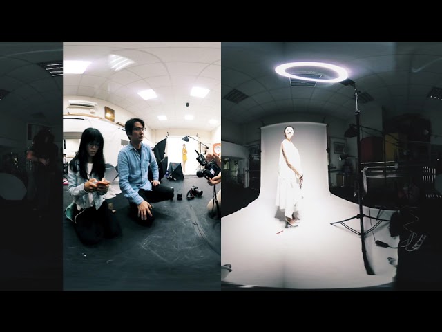 快來上課囉～專業攝影師的時尚人像棚拍教學Highlight (360全景)  Sammi Fang's Fashion Photography Workshop feat.Irene Peng 彭琁