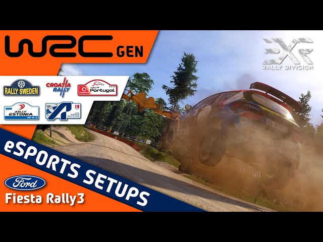 Ford Fiesta Rally3 | eSports SETUPS | WRC Gen