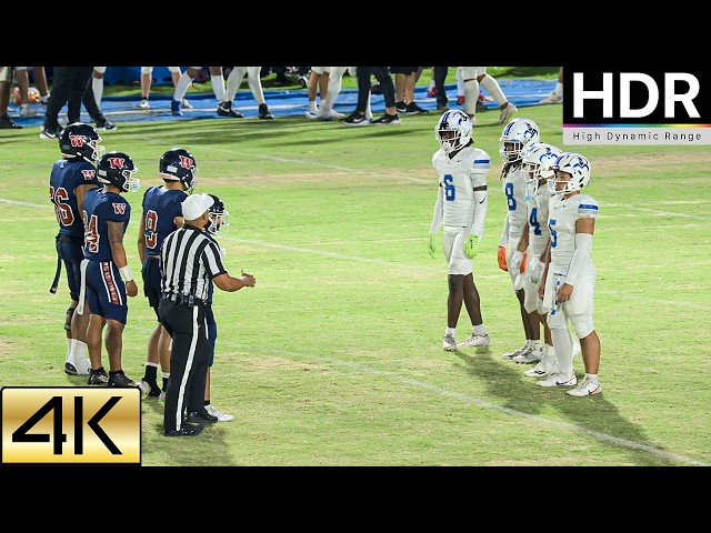 MOANALUA NA MENEHUNE VS WAIʻANAE SEARIDERS HIGHLIGHTS | HAWAII HIGH SCHOOL FOOTBALL | 2024