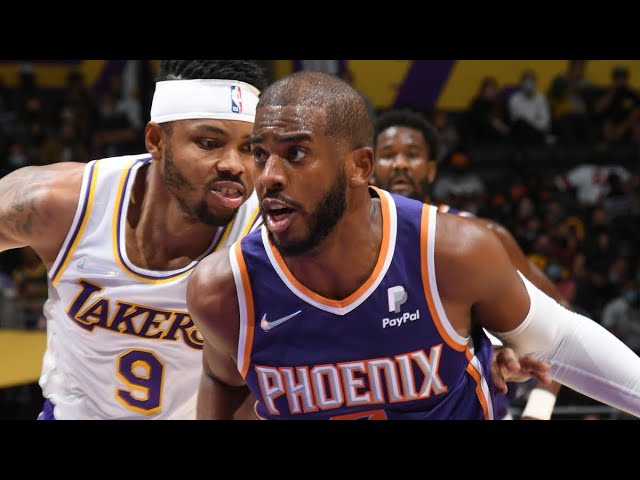 SUNS VS LAKERS | NBA PRESEASON 2021-22