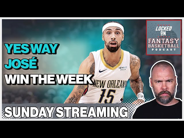 Fantasy Basketball Waiver Wire Streams For Sunday | Jose Alvarado A Must Add