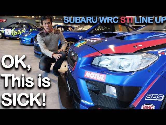 Museum of Subaru WRC & Nurburgring Cars at STI Mitaka Gallery Japan | JDM Masters