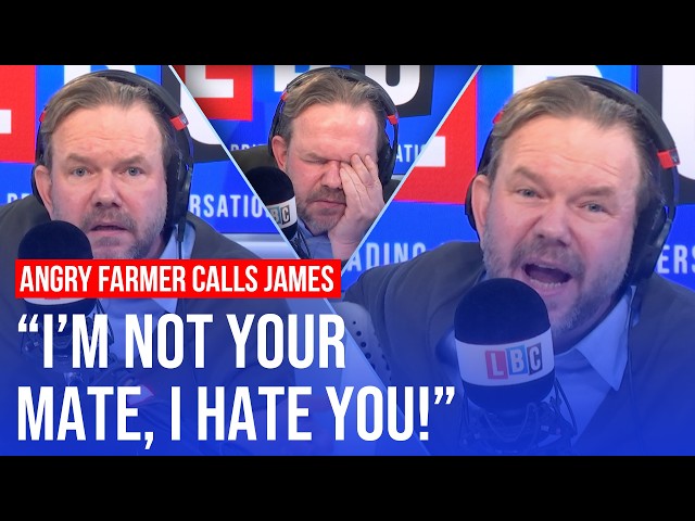 Furious farmer who hates James O'Brien calls in to debate inheritance tax | LBC