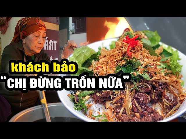 BÚN BÒ NAM BỘ HẢI SẸO | BÀ CHỦ LONG ĐONG bao lần "Đi chốn" khách tìm bở hơi tai