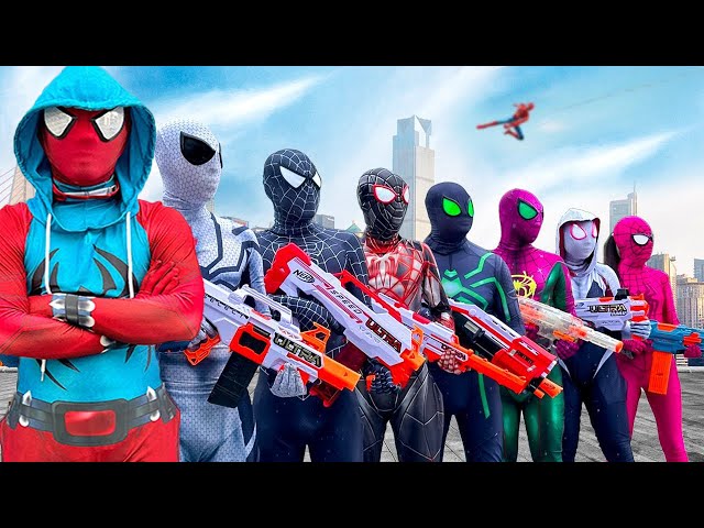 PRO 5 SPIDER-MAN Team || Superhero Showdown Compilation: SPIDER-MAN HOMECOMING Best Action Scenes