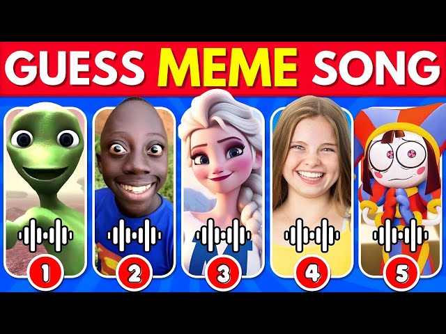 GUESS MEME & WHO'S SINGING 🎤🎵 🔥| Lay Lay, King Ferran, Salish Matter, MrBeast, Elsa, Kika Kim, Tenge