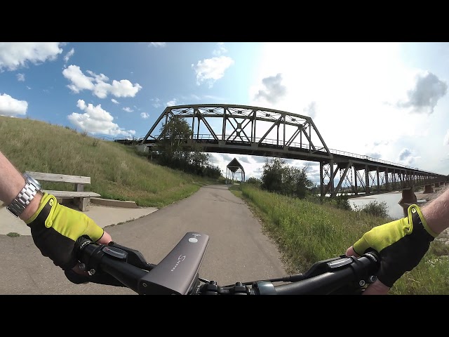 Vuze XR Camera 180 Degree Bike Ride