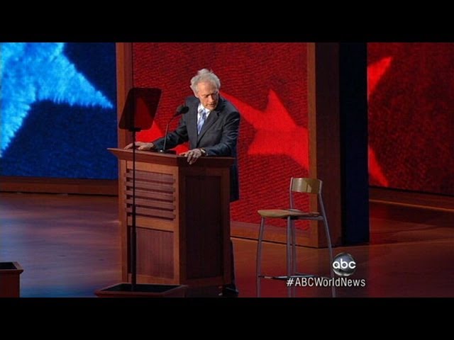 Clint Eastwood Explains RNC Speech, Talking to Chair With 'Invisible Obama'