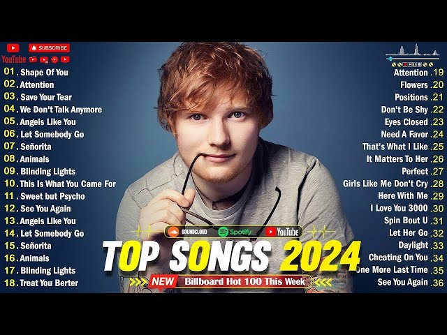 Top Hits 2024 🔥 New Popular Songs 2024 🔥 Best English Songs ( Best Pop Music Playlist ) on Spotify