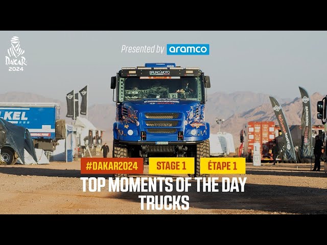 Trucks Top moments - Stage 1 - #Dakar2024