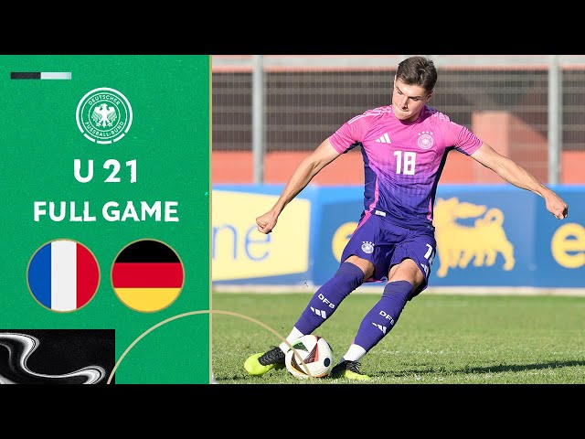 RE-LIVE | France vs. Germany | Under-21 - International Match