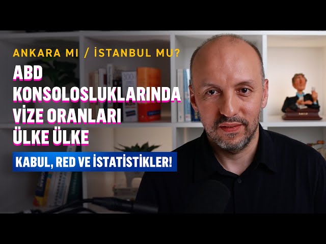 ABD Vize istatistikleri! Vize Ret oranları arttı mı?