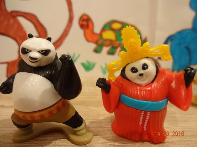 KungFu Panda 3 Kinder Surprise Eggs (Po, Mei Mei) #52