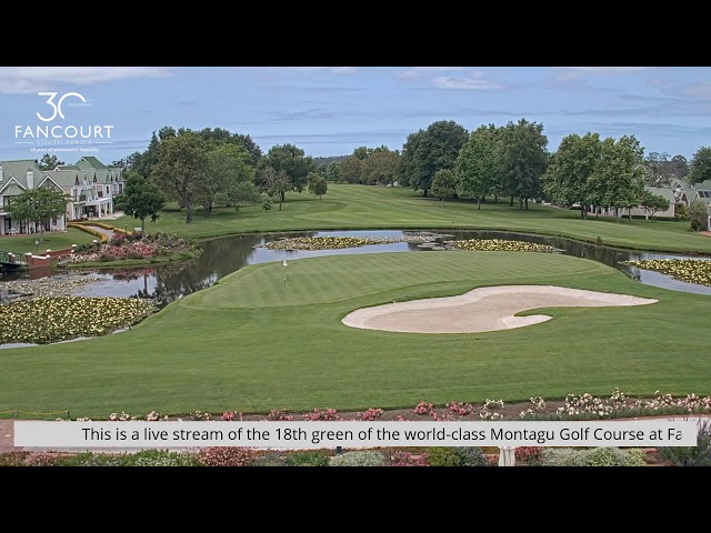 Fancourt Montagu 18th green