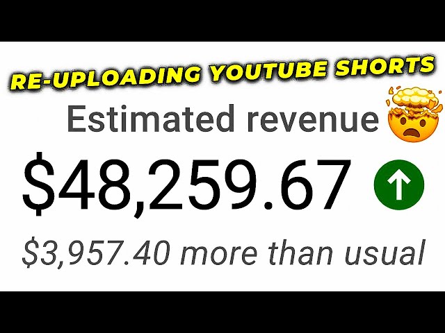 How to make crazy money with YouTube shorts // YouTube Shorts Secret Revealed