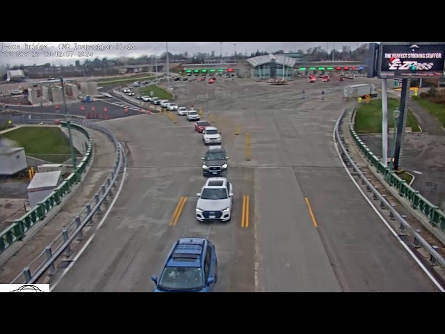 Peace Bridge - Canadian Inspection Lanes