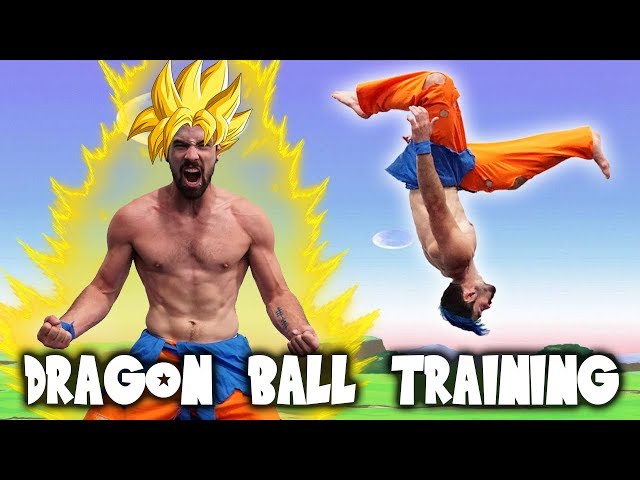 DRAGON BALL SUPER SAIYAN TRAINING IN REAL LIFE