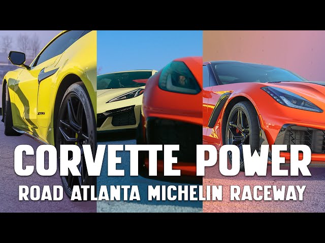 Corvette Z06 & ZR1 Conquer Road Atlanta 🏁⚡️