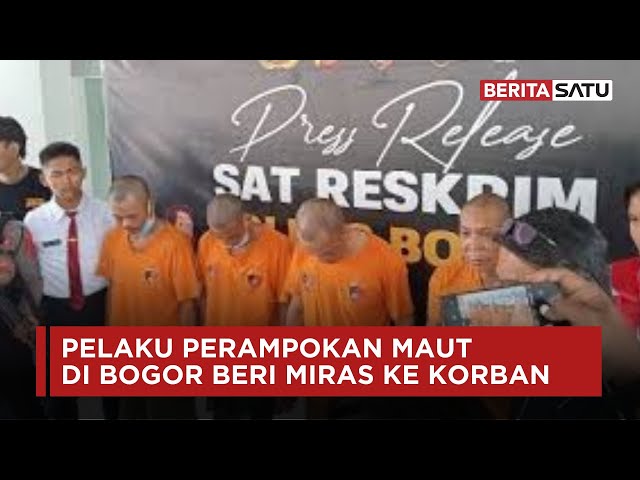 Pelaku Perampokan Maut di Bogor Beri Miras ke Korban | Beritasatu