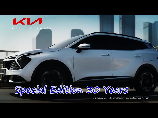 Kia Releases Special Edition 30 Years of Kia Sportage