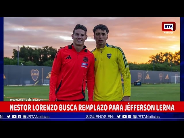 NESTOR LORENZO BUSCA REMPLAZO PARA JÉFFERSON LERMA