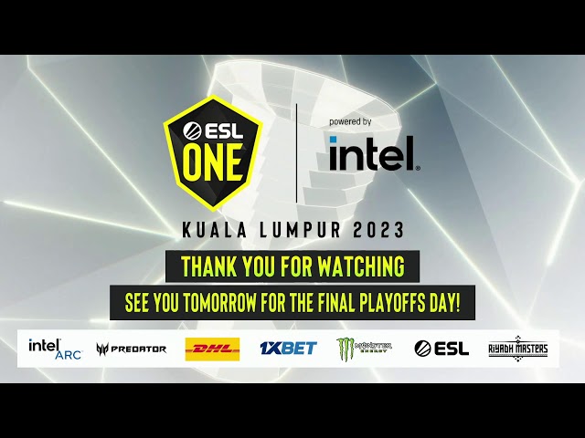 ESL One Kuala Lumpur 2023 - Day 5