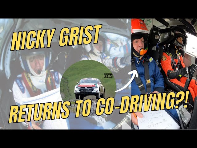 Nicky Grist Returns to Co-Driving after 20 years?! | BRC Pre-Event Test at Sweet Lamb Rally | VLOG