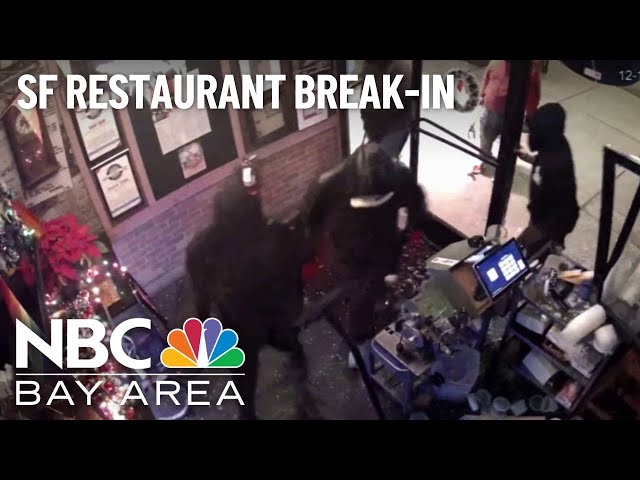 Large group of thieves breaks into San Francisco restaurant