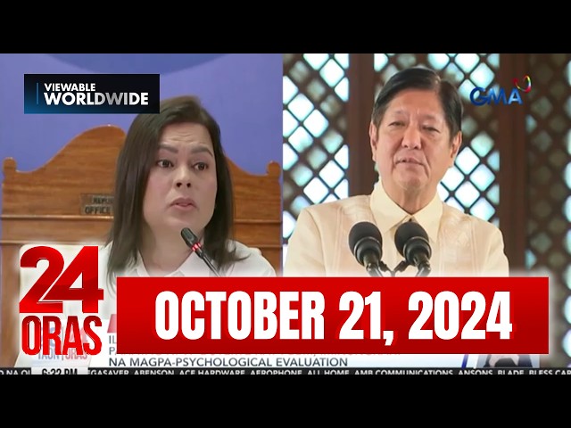 24 Oras Express: October 21, 2024 [HD]